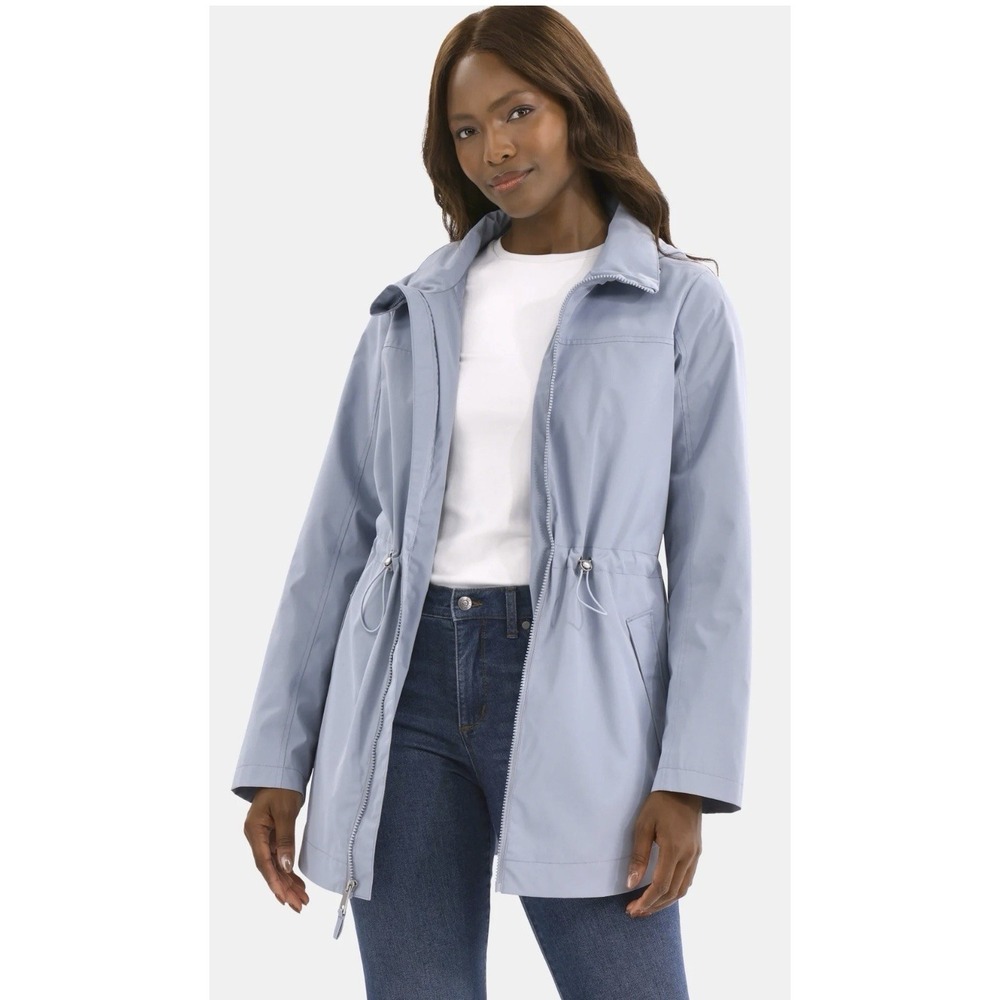 Time And Tru - Women's Anorak - Jacket - Hooded Zip Front - Small - NWT - Picture 1 of 5